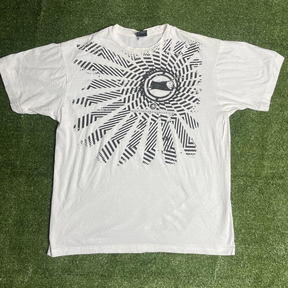 2008 Monterey Bay White Graphic Tee